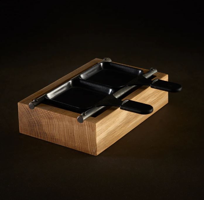 Wohnen :: Raclette 2er Set: Holzhelden - Schlussgangshop